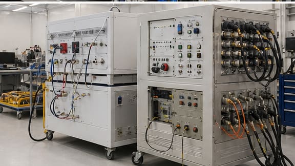 Aerospace electrical power conversion validation equipment