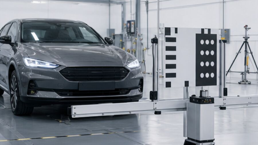 Representative ADAS sensor calibration and vehicle electronics validation application