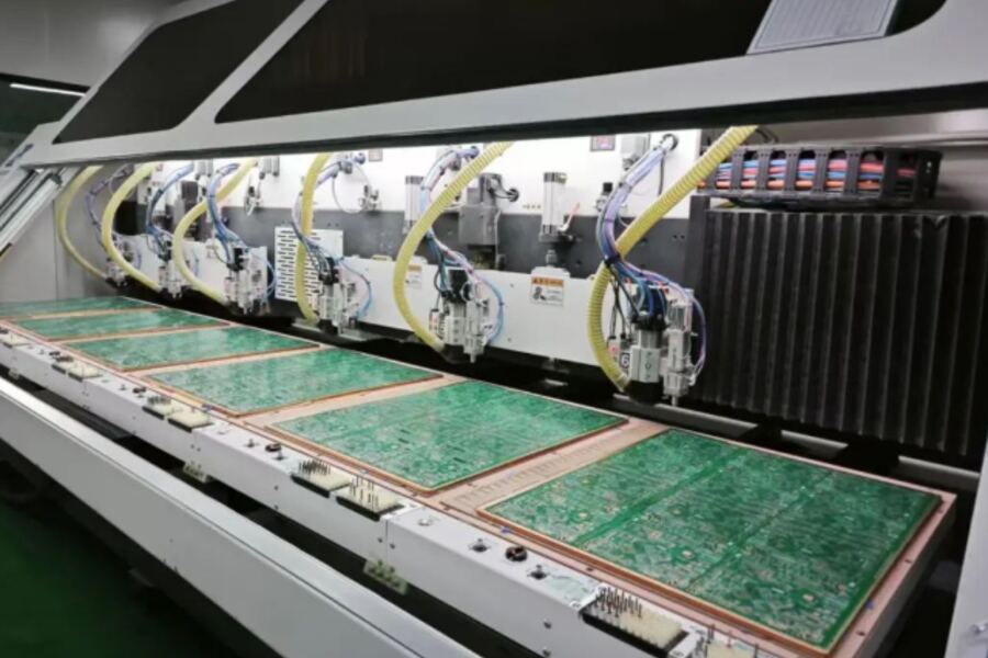 PCB manufacturing production line for prototype and volume PCB builds