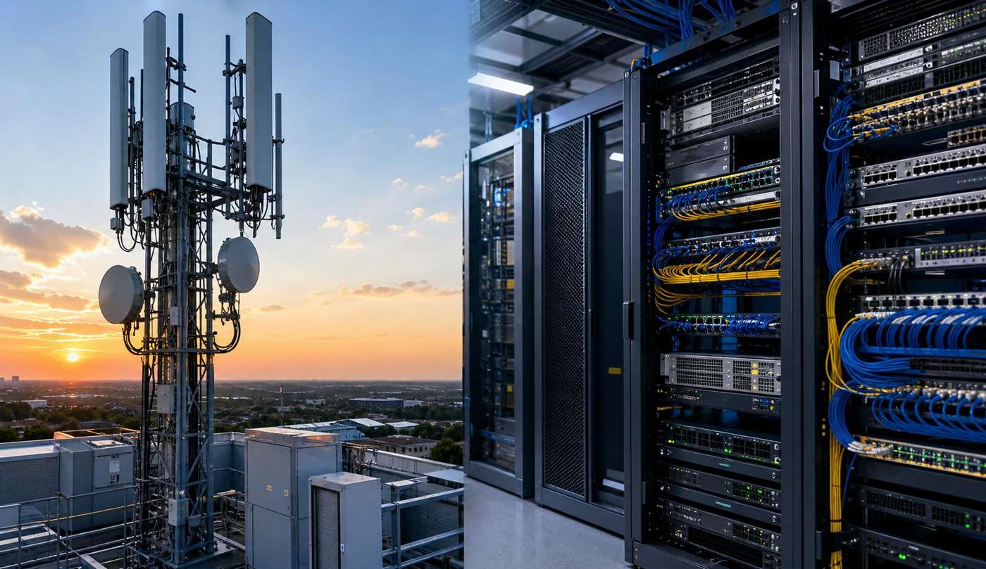 Telecommunications network equipment application scene