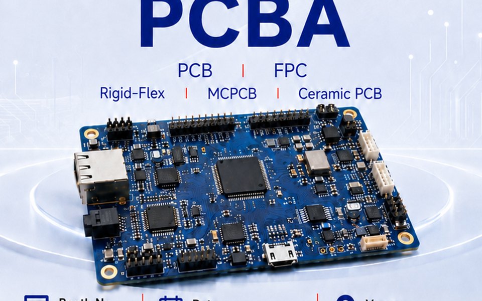 PCBA product display used in EBest PCBA's New-Tech Exhibition 2026 coverage