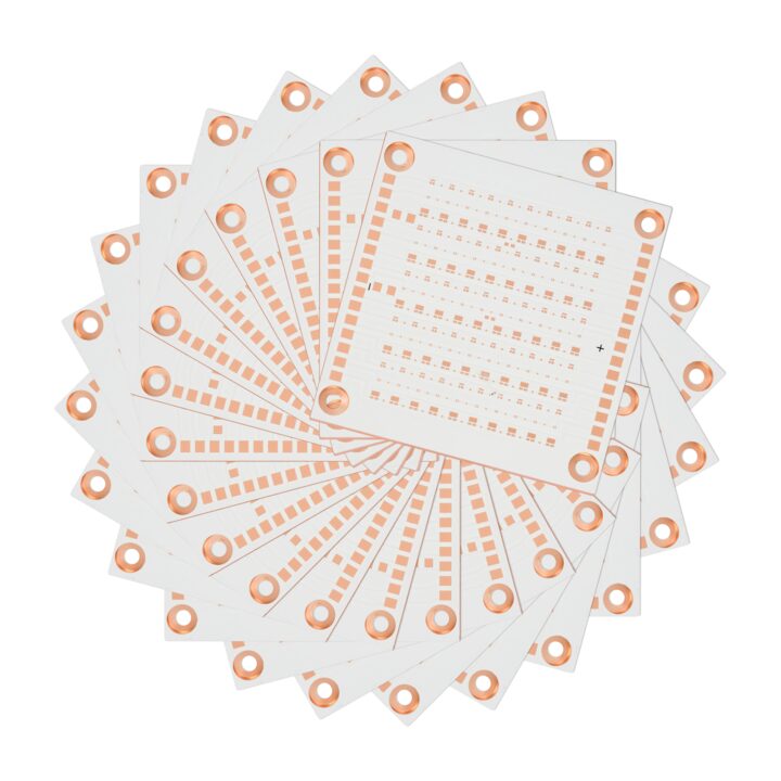 Double-sided metal core PCB product example