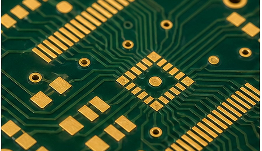 Representative PCB pad surface for ENIG review