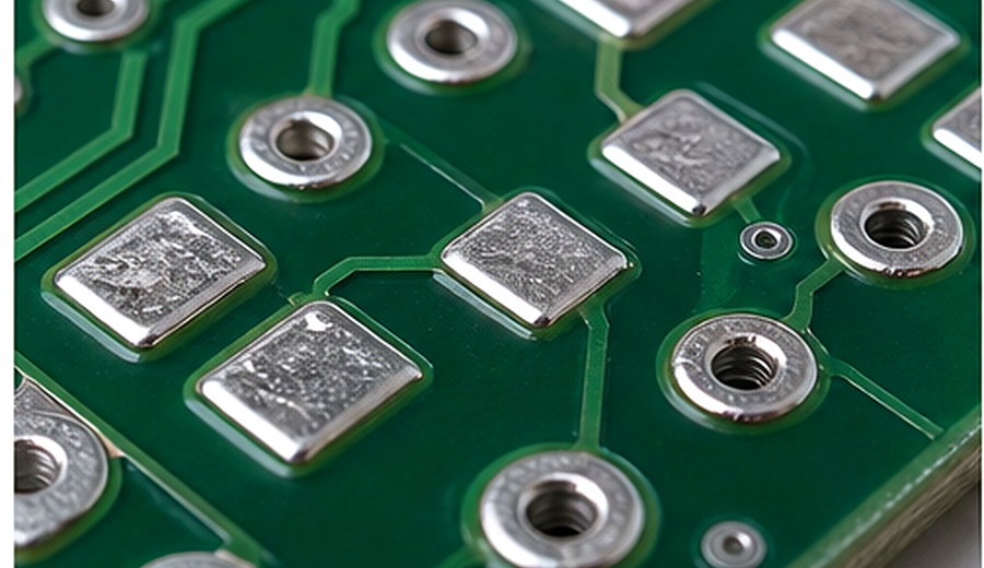 Representative PCB surface for lead-free HASL review