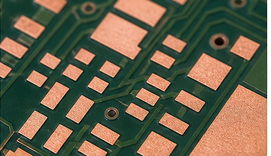 Representative PCB copper surface for OSP review