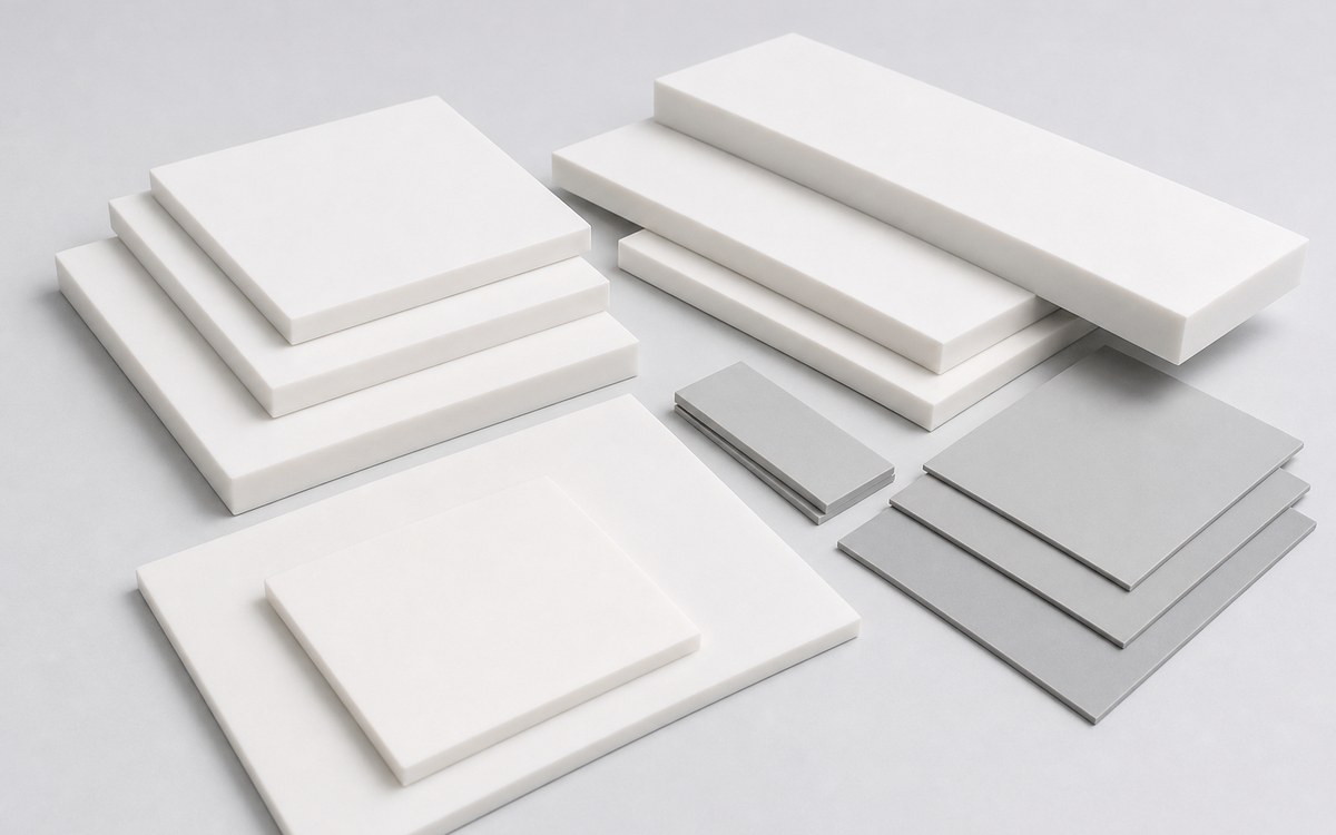 Raw alumina and aluminum nitride ceramic substrate blanks