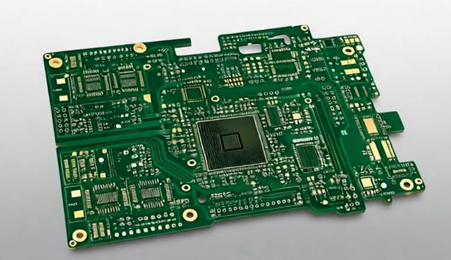 Representative controlled-impedance FR4 PCB