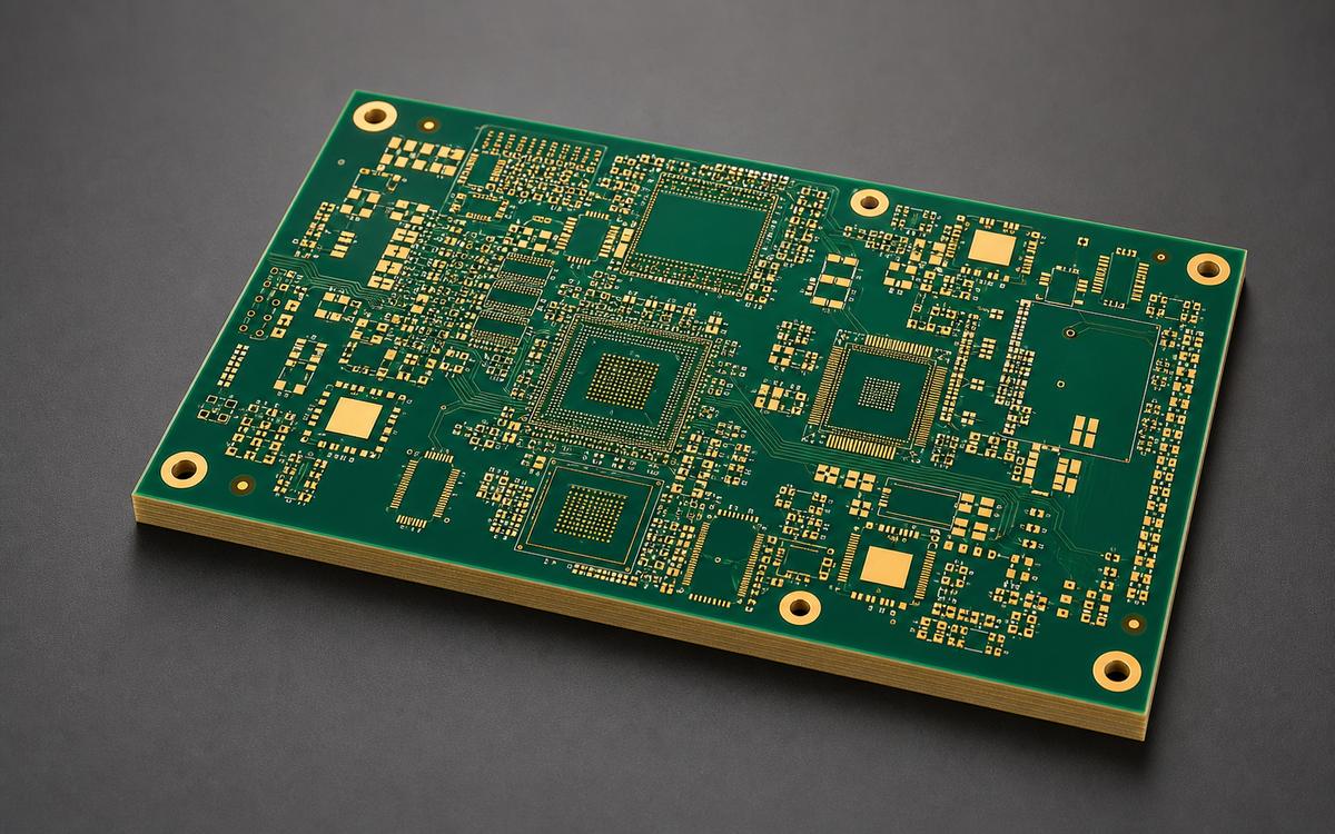High-Tg PCB product example for telecom power electronics