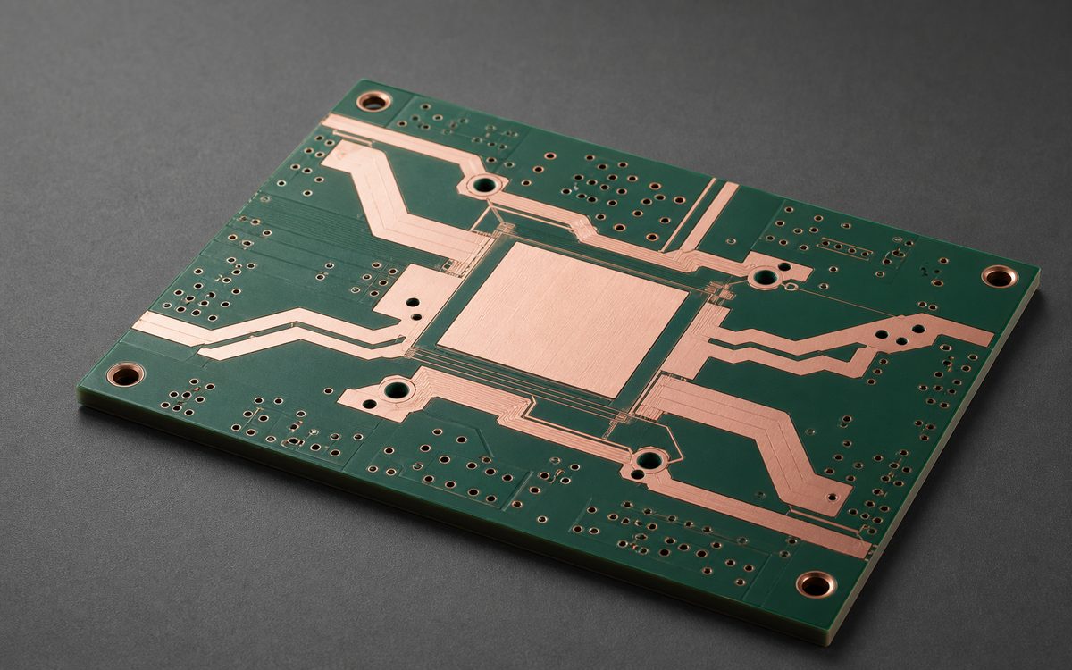 SinkPAD direct-thermal-path PCB product example