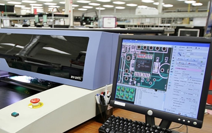 3D AOI inspection equipment and PCBA inspection interface