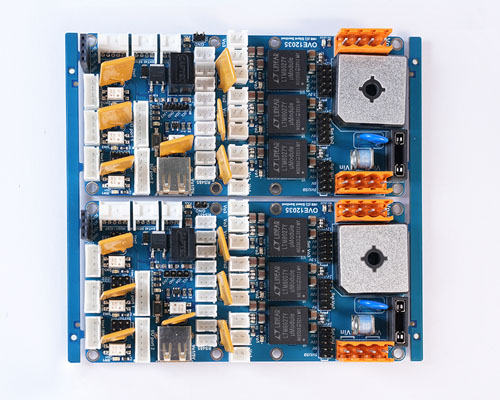 Representative high-density power and control PCBA