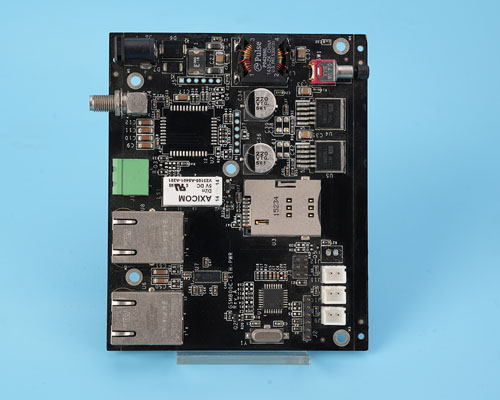 Representative mixed-technology industrial controller PCBA