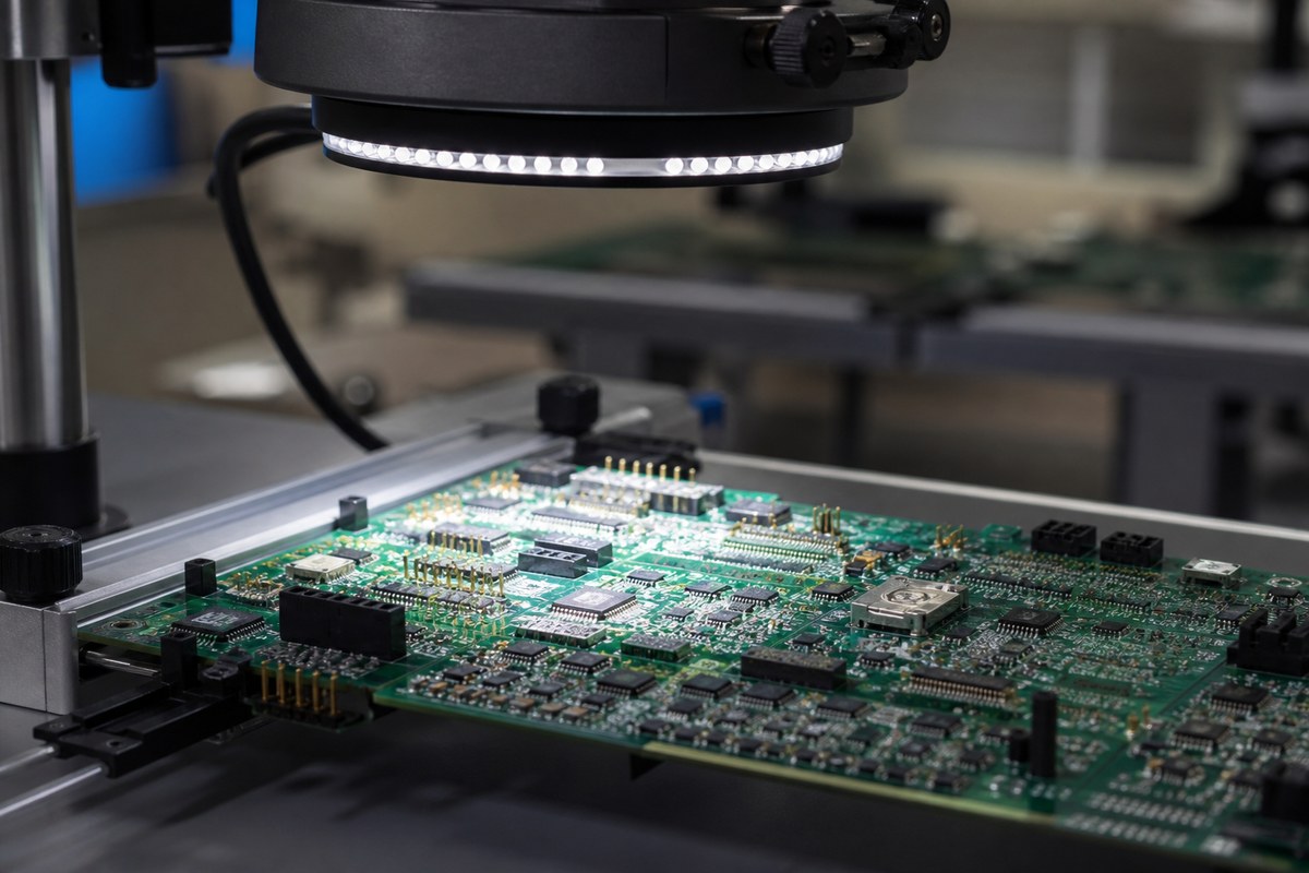 Close-up physical engineering view related to Evidence We Provide for Automotive PCB and PCBA Supplier Qualification