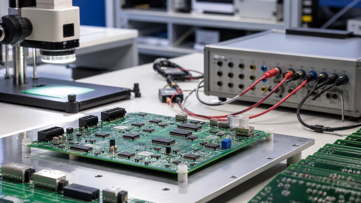 Physical PCB or PCBA engineering scene related to Evidence We Provide for Automotive PCB and PCBA Supplier Qualification