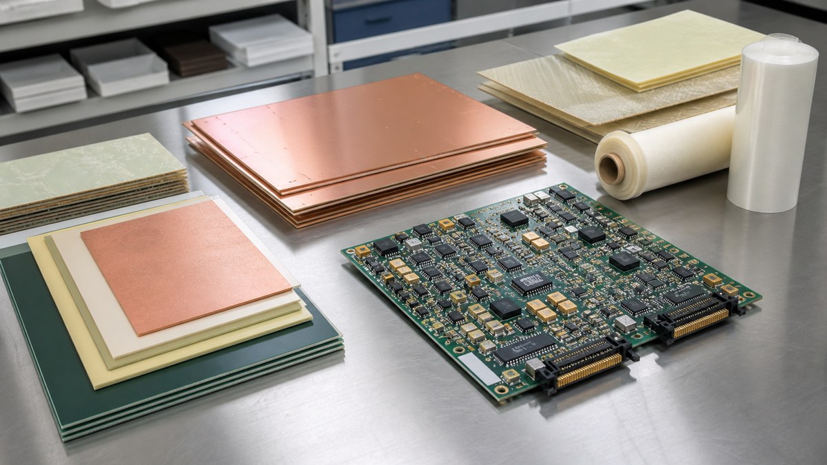 Physical PCB or PCBA engineering scene related to How We Select and Control Materials for High-Reliability PCBs