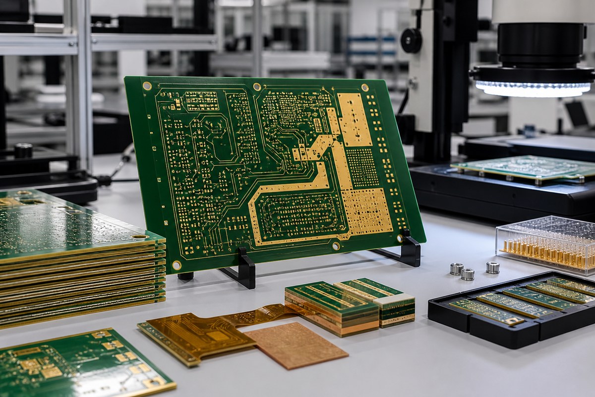 Close-up physical engineering view related to How to Move a PCB Design Into an Accurate Manufacturing RFQ
