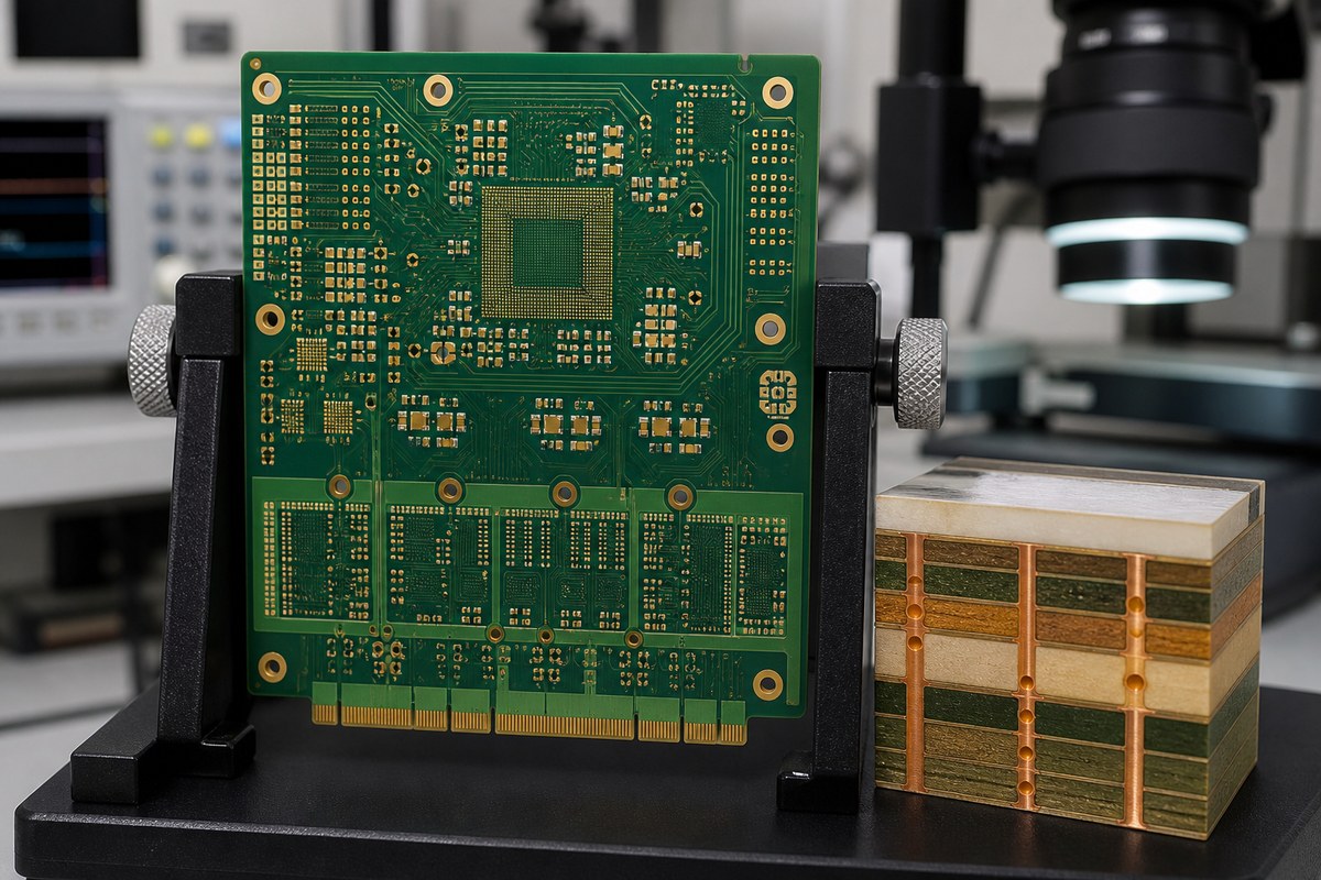 Close-up physical engineering view related to What Are Circuit Boards Made Of?